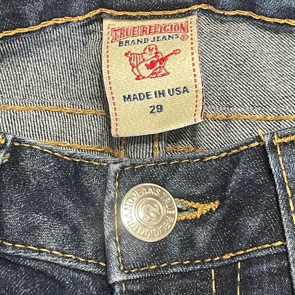 True Religion Women's Dark Blue Skinny Jeans - Picture 4 of 4